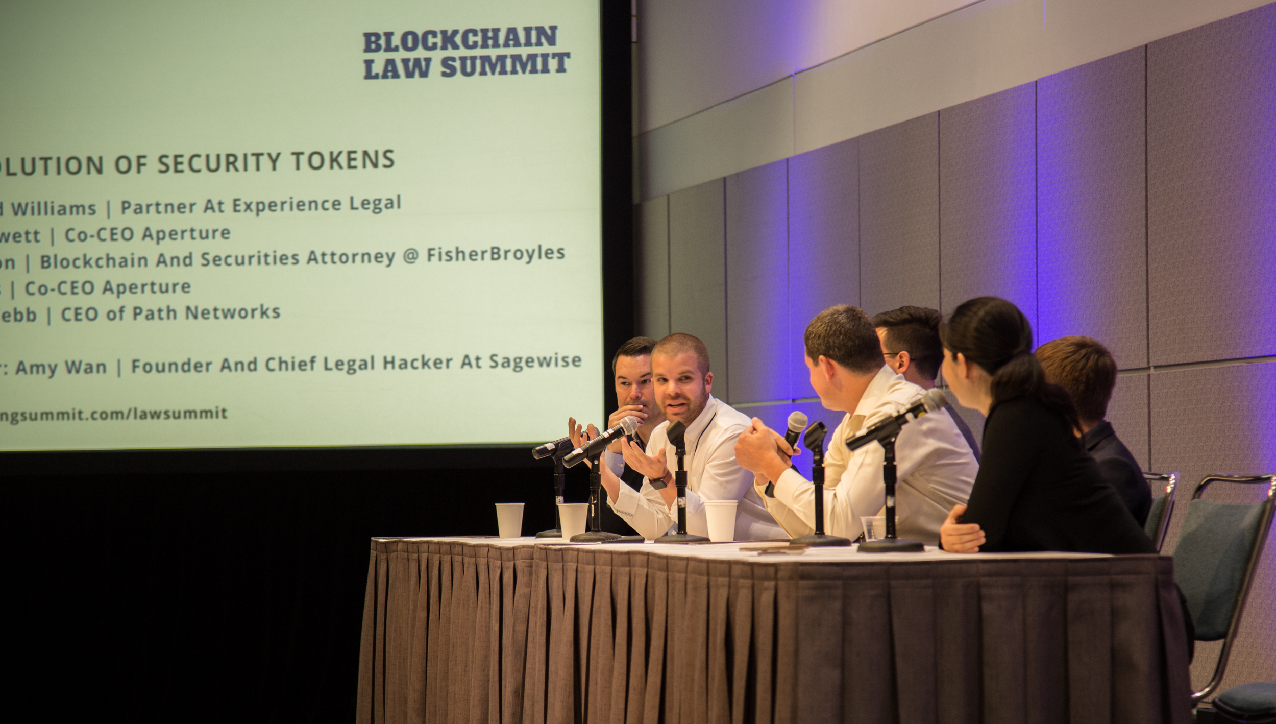 Panel Discussion @ Blockchain Law Summit - Los Angeles Convention Center