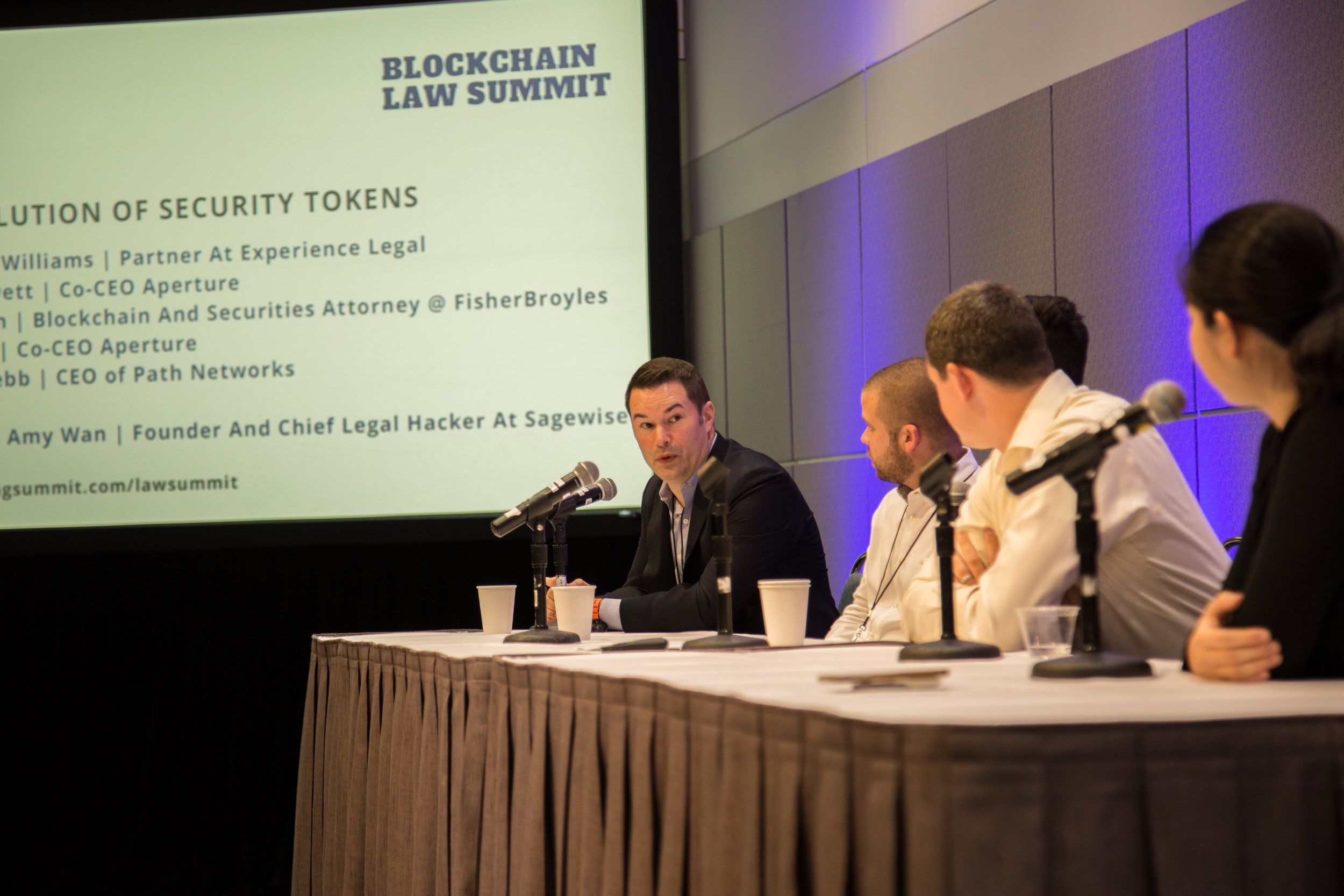Panel Discussion @ Blockchain Law Summit - Los Angeles Convention Center