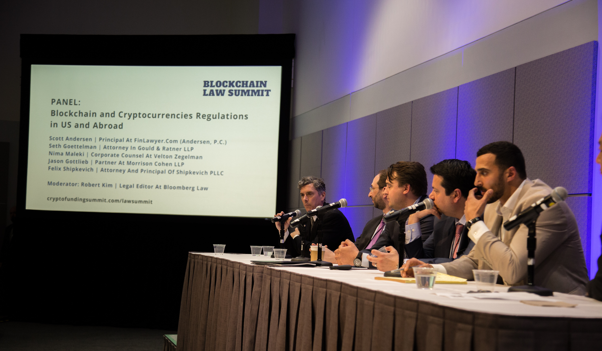 Panel Discussion @ Blockchain Law Summit - Los Angeles Convention Center